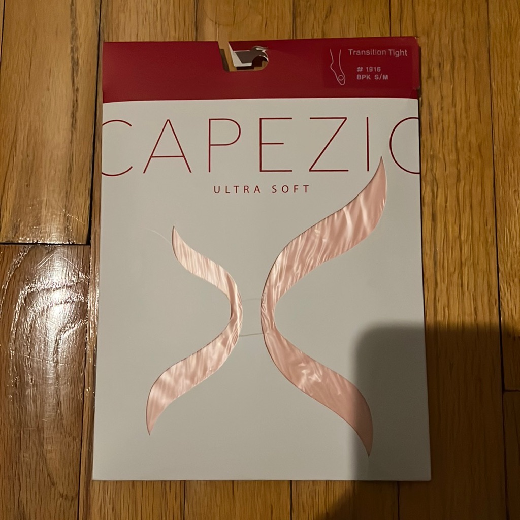 Capezio Ultra Soft Transition Tights Pink Brand New In Pkg Sz SmMed Capezio Ultra Soft Transition Tights Pink Brand New In Pkg Sz SmMed